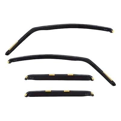 Image of HEKO 26134 (4 Pieces) Front Rear Wind Deflectors Fits Peugeot 308 SW 8 on 5 Door