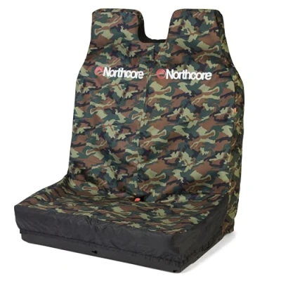 Image of Northcore Surfing and Watersports Accessories Waterproof Double Van Beach Dry Car Seat Cover CAMO