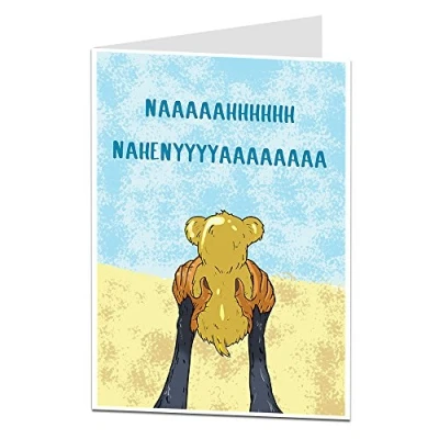 Image of Funny New Baby Card Congratulations On The Birth Boy Girl