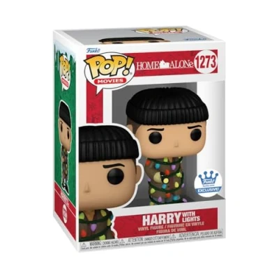 Image of Funko Pop! Movies: Home Alone Harry with Lights Exclusive #1273