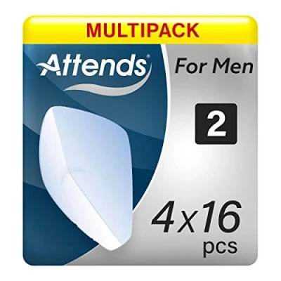 Image of Attends For Men Level 2 Pack Size: 64 (16X4)