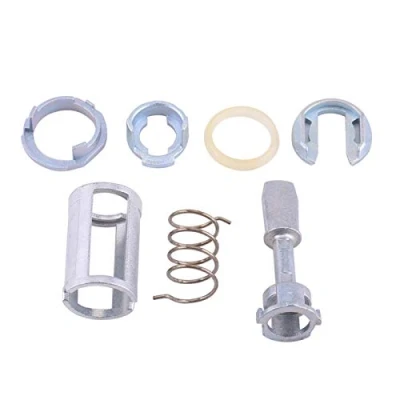 Image of 7Pcs Car Door Lock Repair Kit for Front Left Right On The 4/5 Position Replacement MK4 Golf Bora