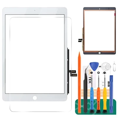Image of For iPad 10.2 2019 Touch Screen 7 7th A2197 A2200 A2198 A2232 Glass Replacement,For 8 Digitizer A2428 A2429 A2430 A2270 Panel Repair Parts Kit (White)