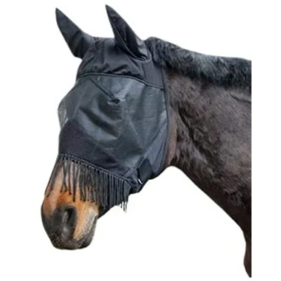 Image of Kerbl VB 321268 Fly Mask with Ear Protection and Nostril String