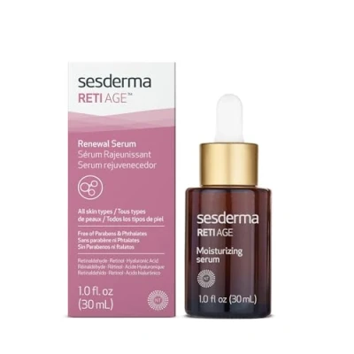 Image of Sesderma Reti Age Liposomal Serum Retinol First Signs of Ageing Wrinkle Hydration Firmness Active Ingredients 30 ml