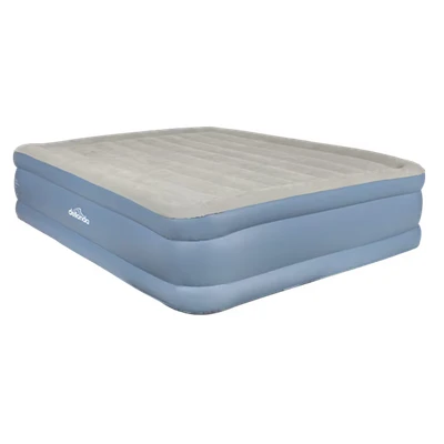 Image of Dellonda Queen High Raised Air Bed with Built In Electric Pump &amp; Carry Bag DL147