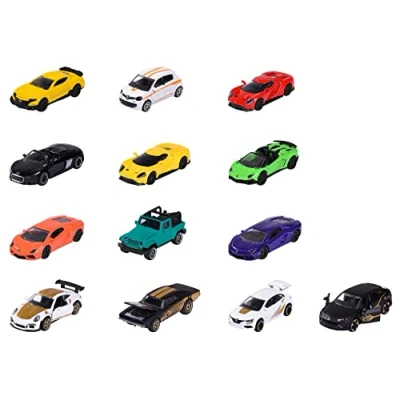 Image of Majorette 7/212054032 Audi,Porsche Cars, Multicolored