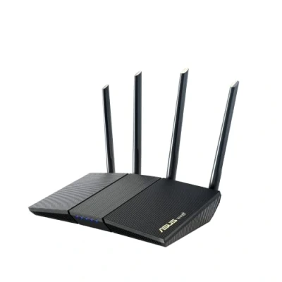 Image of ASUS RT AX1800S Dual Band WiFi 6 Extendable Router, Subscription Free Network Security, Parental Control, Built in VPN, AiMesh Compatible, Gaming &amp; Streaming, Smart Home
