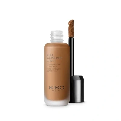 Image of KIKO Milano Full Coverage 2 In 1 Foundation &amp; Concealer 34 N110, And Concealer, Superior