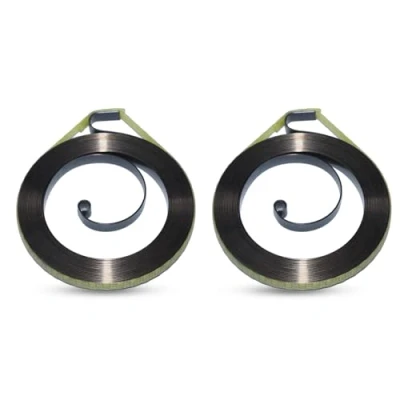 Image of Haishine 2Pcs/lot Recoil Starter Spring for Partner 350 351 370 371 390 McCulloch MAC 335 338 435 440 Petrol Chainsaw Replacement
