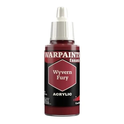 Image of The Army Painter Reds Warpaints Fanatic 18ml Acrylic Paints (Wyvern Fury)