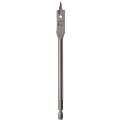 Image of Amtech F1410 10mm x 152mm Quick Change Flat Wood bit