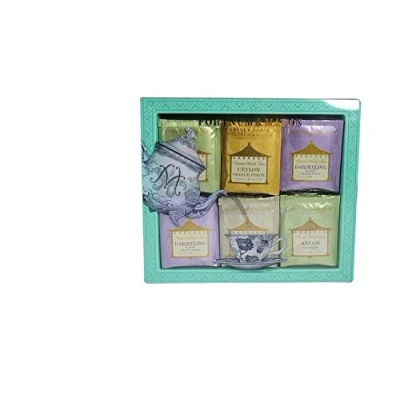 Image of FORTNUM &amp; Mason Classic World Tea Bag Selection 60 Envelopes (60 Count, Pack of 1)