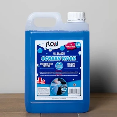 Image of 2.5 Litre all Season Smear Free Windscreen Wash Concentrate For Vehicles