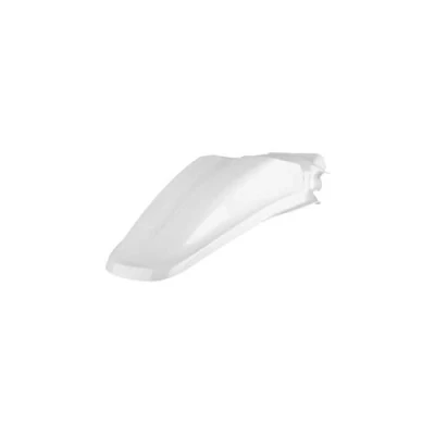 Image of Polisport Kawasaki Rear Fender KX 85 100 2001 2013, White Motocross4u