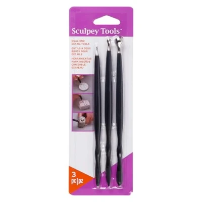 Image of Polyform Sculpey Style Detail Tool Set 3 Pieces