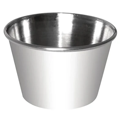 Image of Olympia GG879 Stainless Steel Sauce Cups, 115 mL (Pack of 12)
