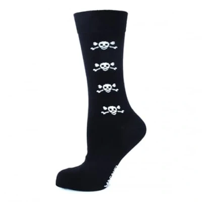 Image of Macahel Cotton Rich Men&#039;s Big and Small Skull Socks