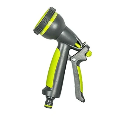 Image of 8 Patterns Multi Function Garden Hose Pipe Water Nozzle Spray Gun Comfort Handle