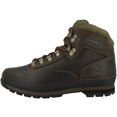 Image of Timberland EURO Hiker Laceup ankle boots, Men&#039;s, Size: 7, Braun Leather