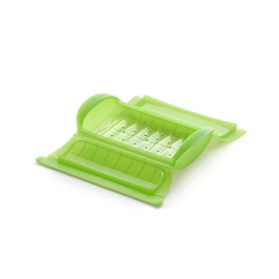 Image of Lékué 3404600V09U004 Steam Case, Green, 1 2 People (650 ml)