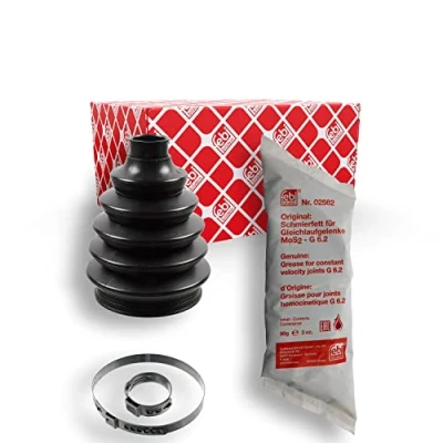 Image of 39241AY125, 39241AY125SK1, C92411HS0A, C92411HS0ASK1 CV Boot FEBI BILSTEIN 101870 Thermoplast MINI: Hatchback, Convertible, CITROËN: C3 I Hatchback