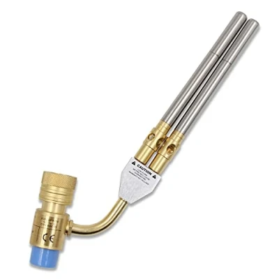 Image of Double Head Gas Torch For MAPP Tank