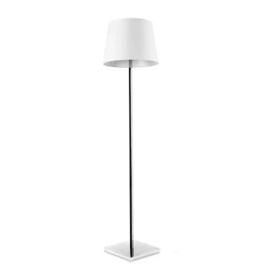 Image of 1 Light Floor Lamp Chrome, E27