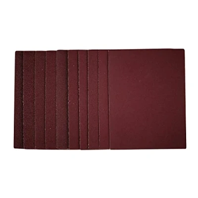 Image of Draper 1/4 Sanding Sheets, 115 x 150mm, Assorted Grit (Pack of 10)