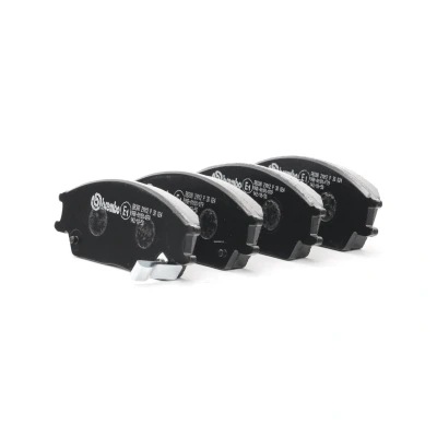 Image of 7178D273, 7293AD440, 7293D440, 7376D440, 7376D497 Brake pad set BREMBO P 30 024 with acoustic wear warning without accessories HYUNDAI: Getz