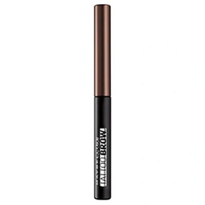 Image of Maybelline New York Tattoo Brow Peel Off Eyebrow Gel Tint, Semi Permanent Colour, Waterproof, Lasts up to 3 Days, Colour: Medium Brown