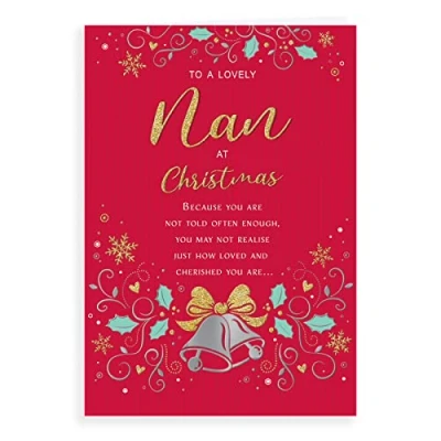 Image of Regal Publishing Classic Christmas Card Nan 9 x 6 inches