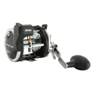 Image of OKUMA CV 15D Convector Line Counter Reel, 2BB + 1RB, 5.1:1 Ratio, Alum Spool, Braid 30/630