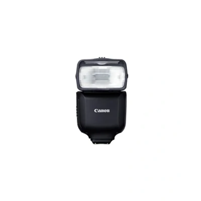 Image of Canon Speedlite EL 10 Flash with E TTL II, versatile power range of 1/1 to 1/1024, multi function shoe, lightweight and powered by AA Batteries