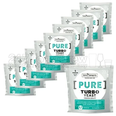 Image of 10x Still Spirits Pure Turbo Yeast 110g Triple Distilled Quality