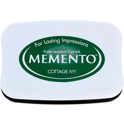 Image of Memento Cottage Ivy Stamp Pad Memento, Green
