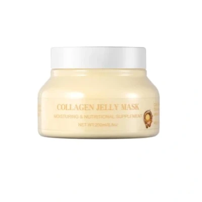 Image of Britains Beauty Ultimate Jelly Masks 10 Varieties for All Skin Types: Brightening, Hydration, Anti Aging, Acne Treatment, Natural Ingredients, 250ml Each (Collagen Mask)
