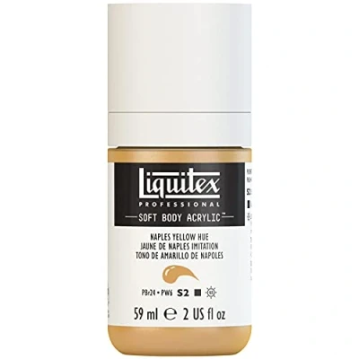 Image of Liquitex Acrylic Paint, Naples Yellow Imit, 59 ml (Pack of 1)