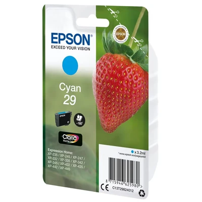 Image of EPSON 235M177 Strawberry Ink Cartridge for Expression Home XP 445 Series,Cyan