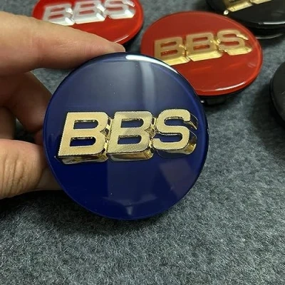 Image of 4pcs Car Wheel Center Hub Caps for BBS 70mm, Centre Cap Caps, Waterproof Rustproof Decoration Accessories,B