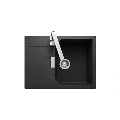 Image of Rangemaster MAY690AS/ MAYON 690510 1.0B ASH Black inc.Waste Sink and Waste