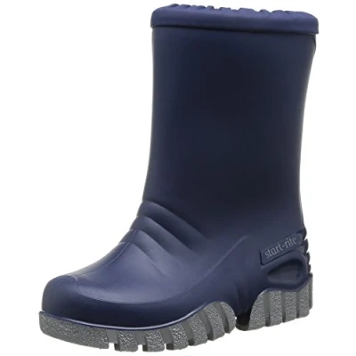 Image of Start rite Mud Buster Red, Unisex Kids’ Wellington Boots, Blue (Navy_9), 2.5 UK (35 EU)