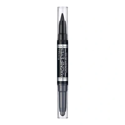 Image of Rimmel London Magnif&#039;Eyes Double Ended Eyeshadow And Liner 1, Back To Blacks
