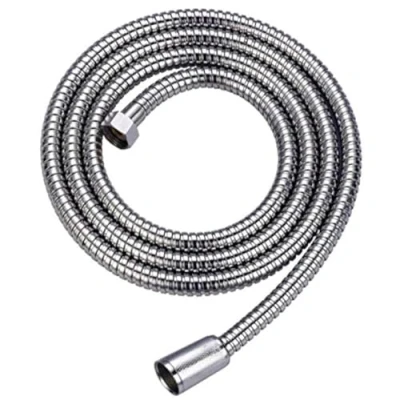 Image of KAV Steel Shower Hoses Universal Standard Fitting and Flexible Anti Kink Hose for Ease Use Adjustment Bathroom Accessory (1.50 Meter)