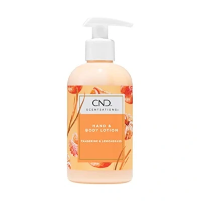 Image of CND Scentsations Tangerine &amp; Lemon Grass Lotion, 245ml