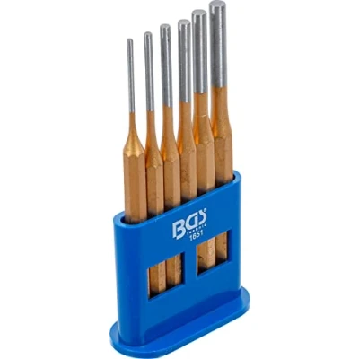 Image of BGS 1651 Pin Punch Set 150 mm 3 8 6 pcs.