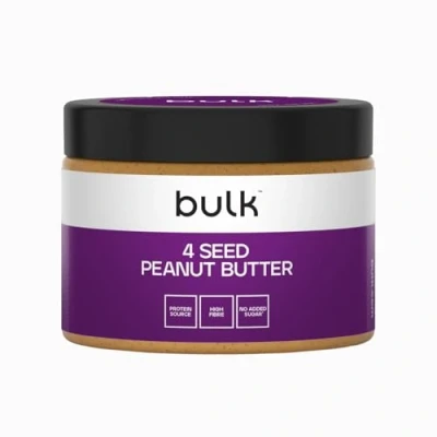 Image of Bulk Natural 4 Seed Peanut Butter, 500 g, Packaging May Vary
