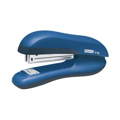 Image of Rapid F16 Half Strip Stapler, 30 Sheet Capacity, Includes Staples, Stapling, Tacking and Pinning, Aqua Blue, 23810502