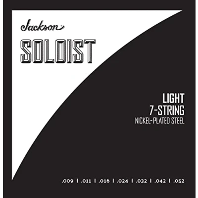 Image of Jackson Soloist Strings 7 String, Light .009 .052