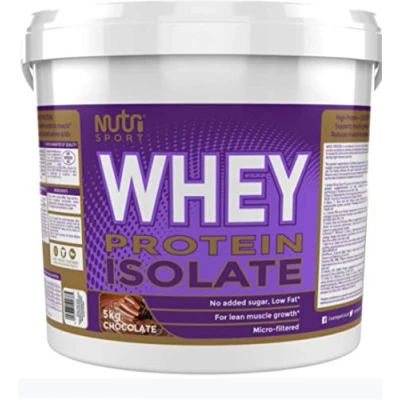 Image of Nutrisport Whey Protein Isolate Chocolate 5Kg